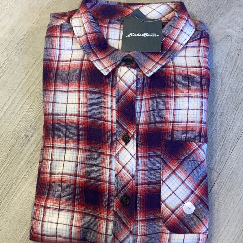 Eddie Bauer forest flannel